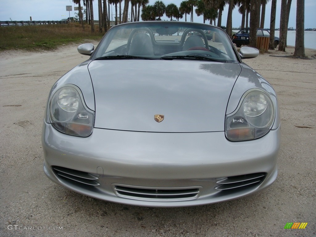 2003 Boxster S - Arctic Silver Metallic / Black photo #2