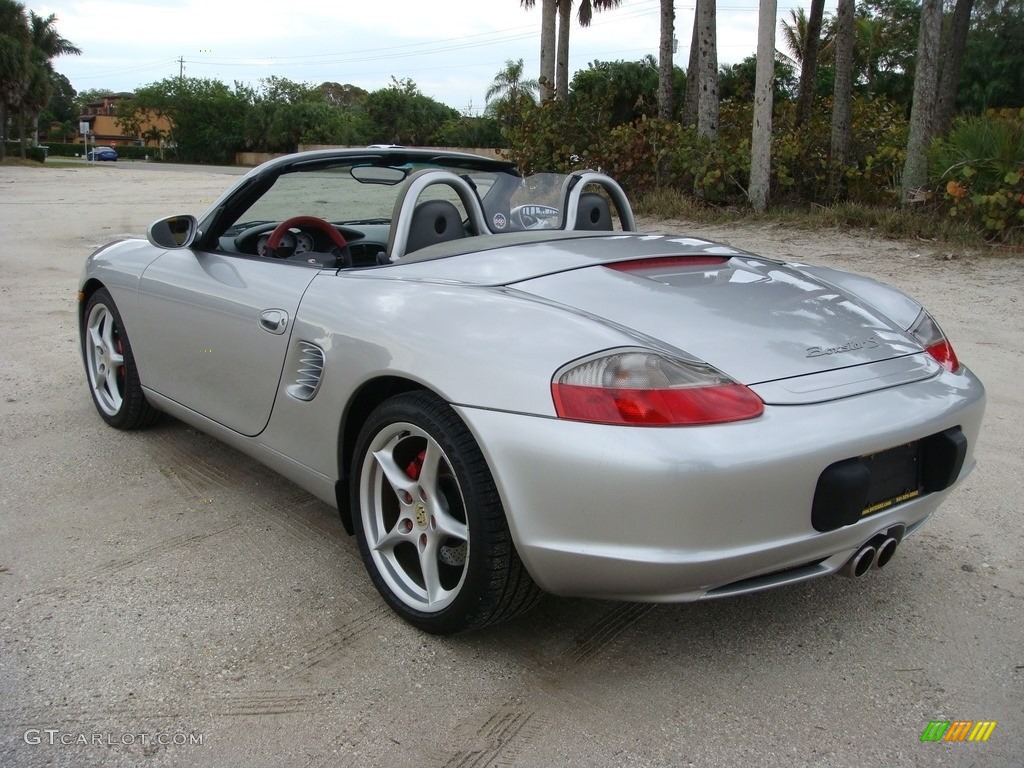 2003 Boxster S - Arctic Silver Metallic / Black photo #5