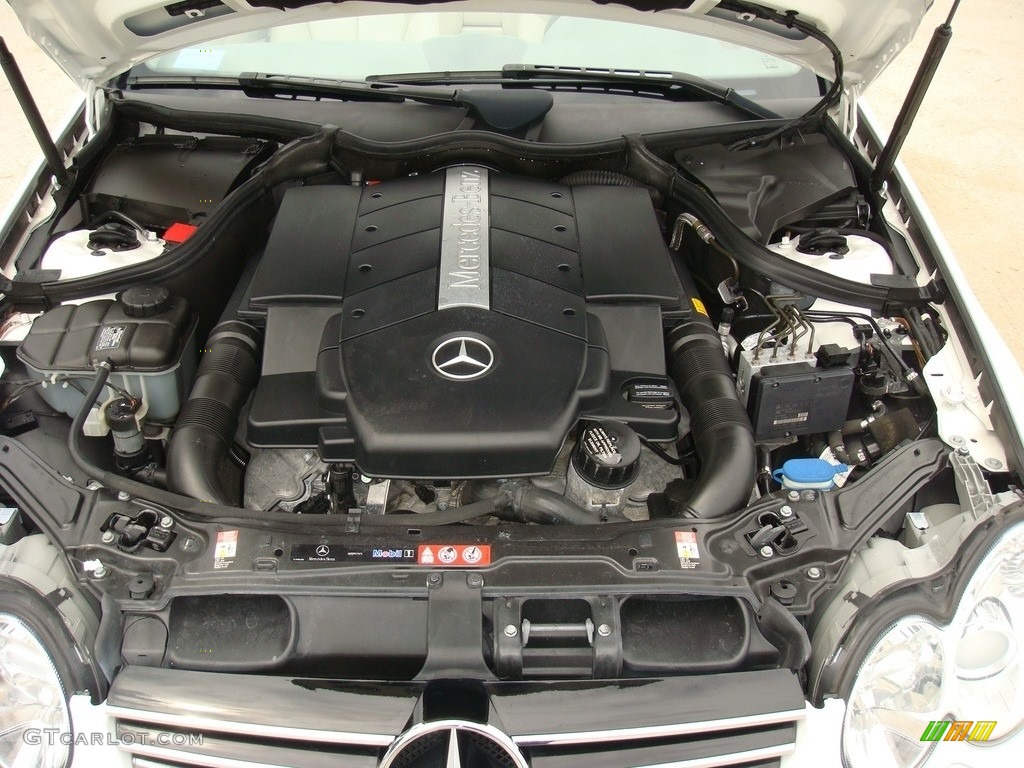 2005 CLK 500 Cabriolet - Alabaster White / Stone photo #23
