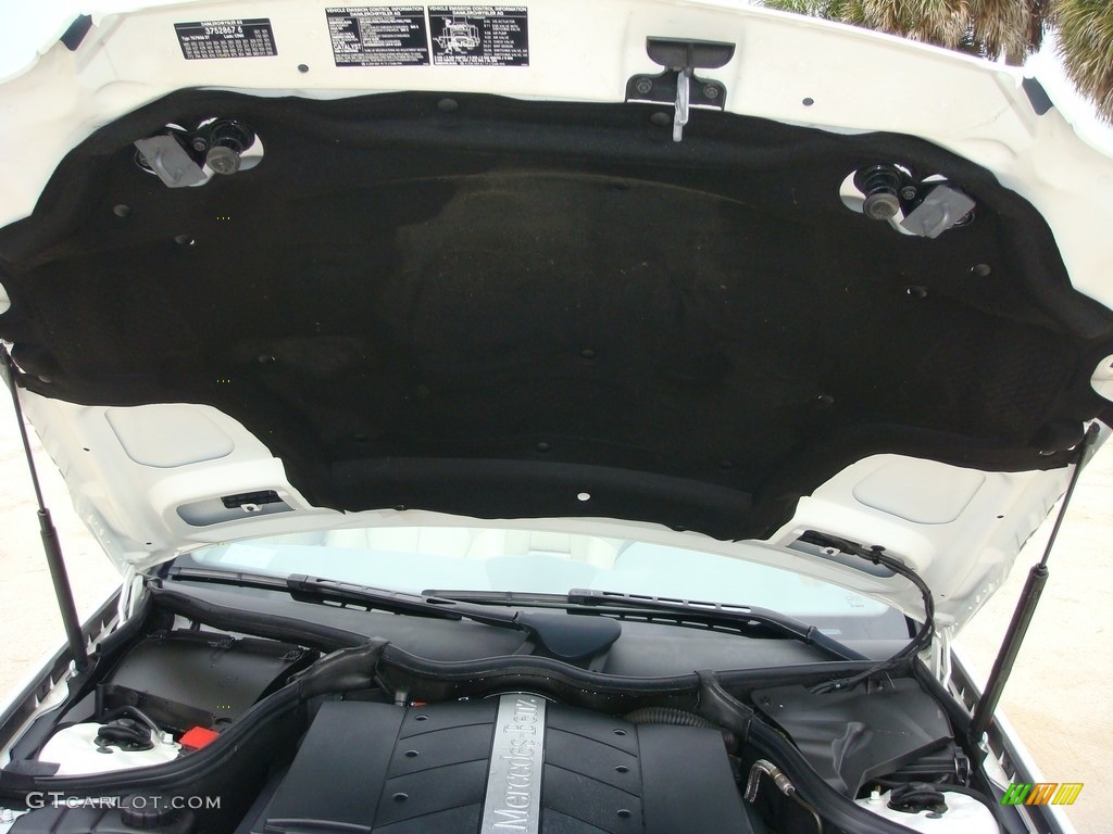 2005 CLK 500 Cabriolet - Alabaster White / Stone photo #24