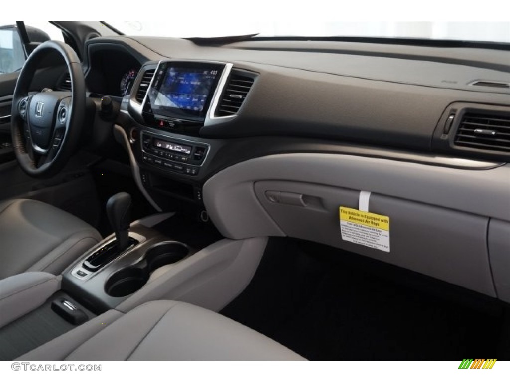 2016 Pilot EX-L - Steel Sapphire Metallic / Gray photo #23