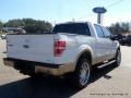 White Platinum Metallic Tri-Coat - F150 Lariat SuperCrew 4x4 Photo No. 5