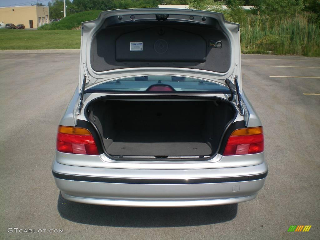 2000 5 Series 528i Sedan - Titanium Silver Metallic / Gray photo #13