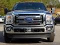 2016 Shadow Black Ford F350 Super Duty Lariat Crew Cab 4x4 DRW  photo #8