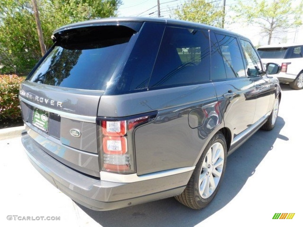 2016 Range Rover HSE - Waitomo Grey Metallic / Ebony/Ebony photo #7