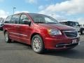 2013 Deep Cherry Red Crystal Pearl Chrysler Town & Country Touring - L  photo #1