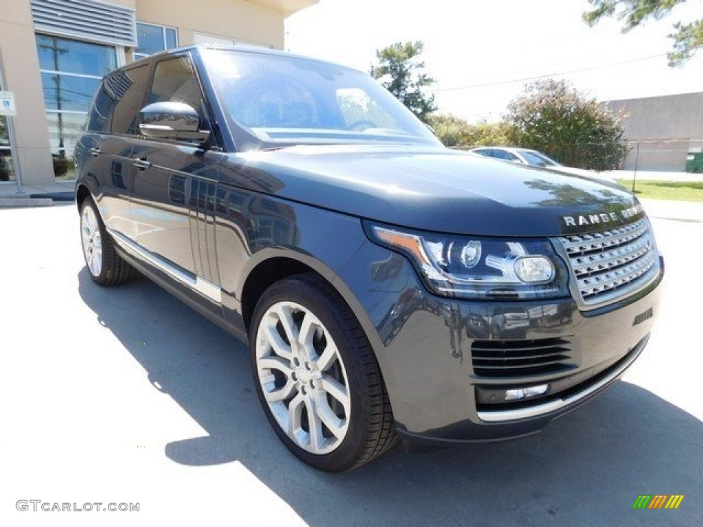 2016 Range Rover Supercharged - Carpathian Grey Metallic / Ebony/Ebony photo #2
