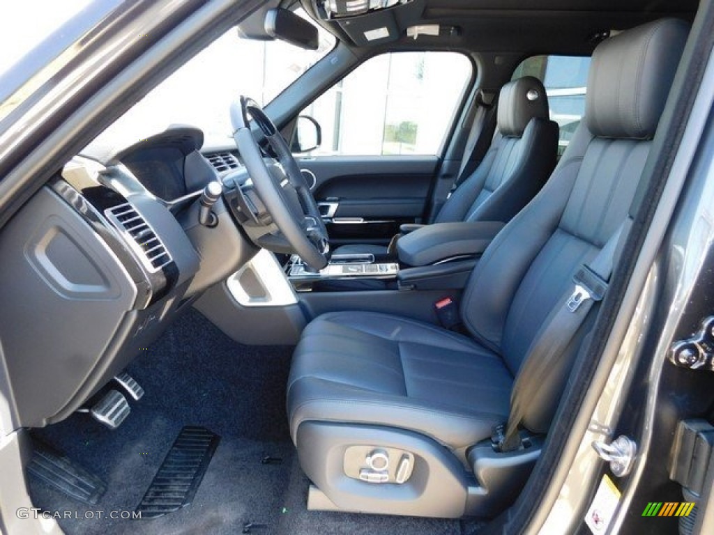 2016 Range Rover Supercharged - Carpathian Grey Metallic / Ebony/Ebony photo #3