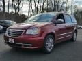 2013 Deep Cherry Red Crystal Pearl Chrysler Town & Country Touring - L  photo #7