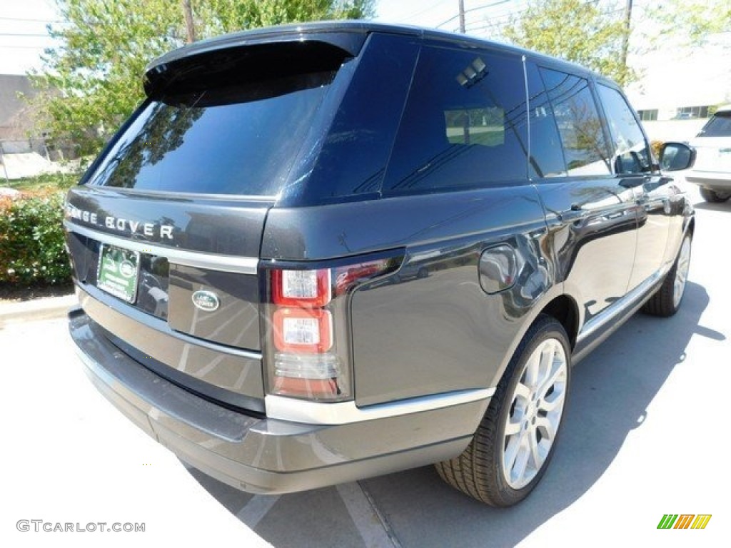 2016 Range Rover Supercharged - Carpathian Grey Metallic / Ebony/Ebony photo #7
