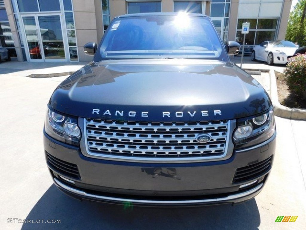 2016 Range Rover Supercharged - Carpathian Grey Metallic / Ebony/Ebony photo #12