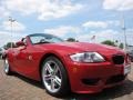 2007 Imola Red BMW M Roadster  photo #7