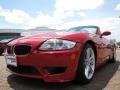 2007 Imola Red BMW M Roadster  photo #9
