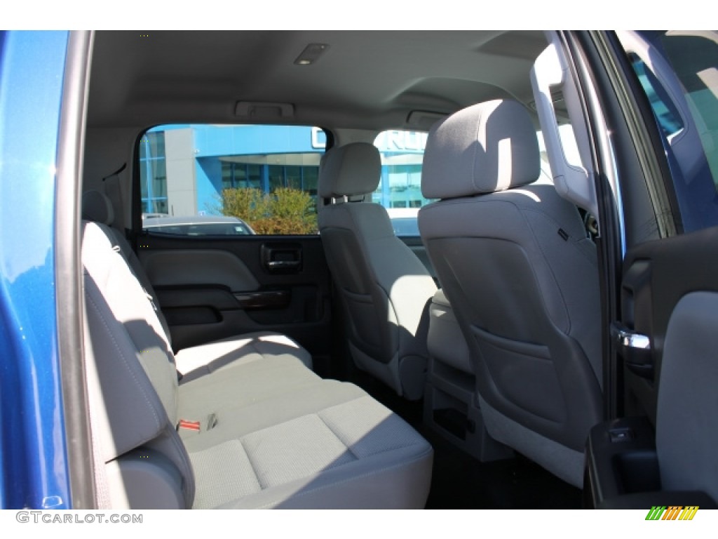 2014 Sierra 1500 SLE Crew Cab 4x4 - Cobalt Blue Metallic / Jet Black/Dark Ash photo #9