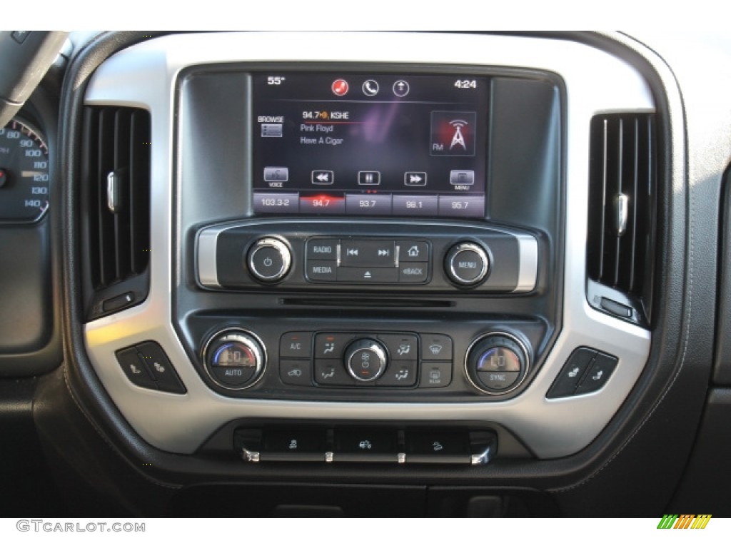 2014 Sierra 1500 SLE Crew Cab 4x4 - Cobalt Blue Metallic / Jet Black/Dark Ash photo #12
