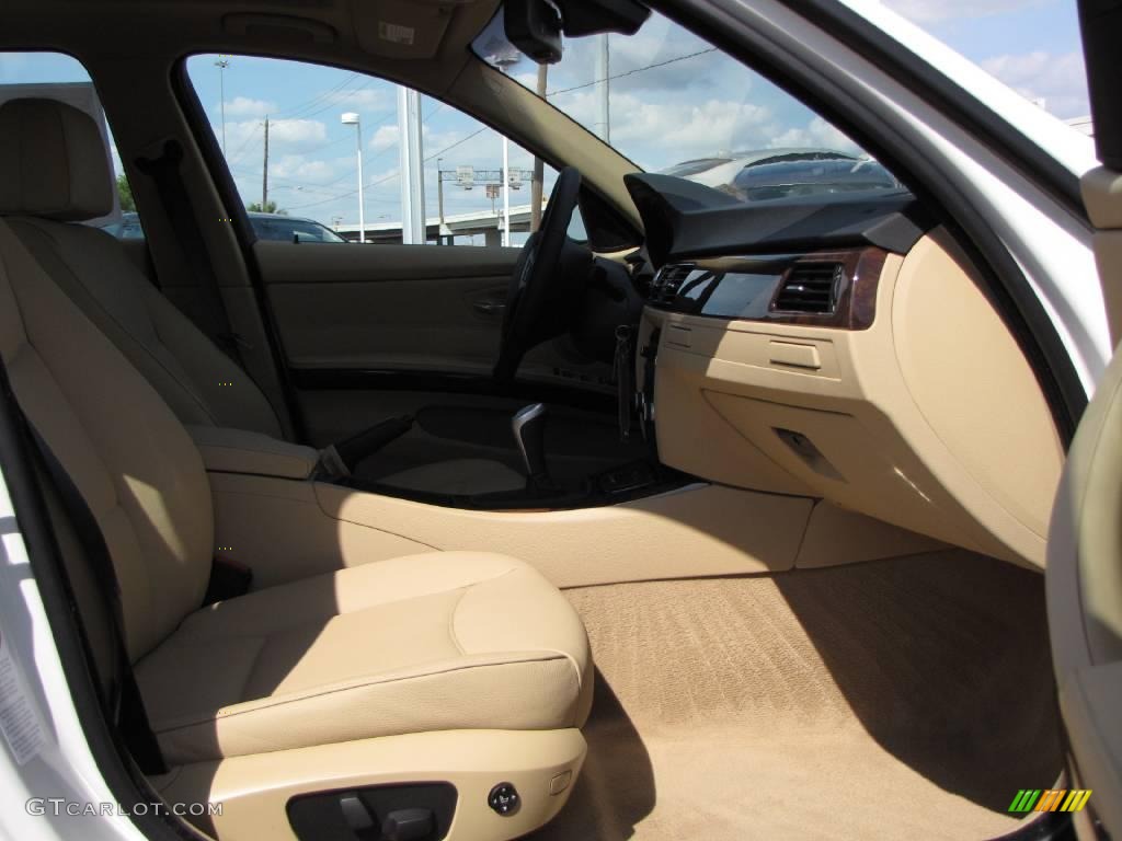 2008 3 Series 328i Sedan - Alpine White / Beige photo #18