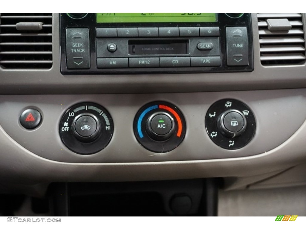 2004 Camry LE - Salsa Red Pearl / Stone photo #37