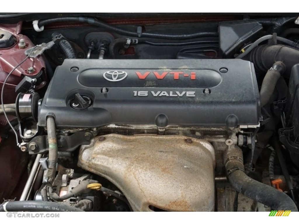 2004 Camry LE - Salsa Red Pearl / Stone photo #45