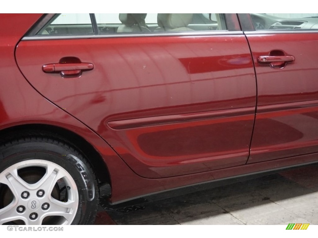 2004 Camry LE - Salsa Red Pearl / Stone photo #61