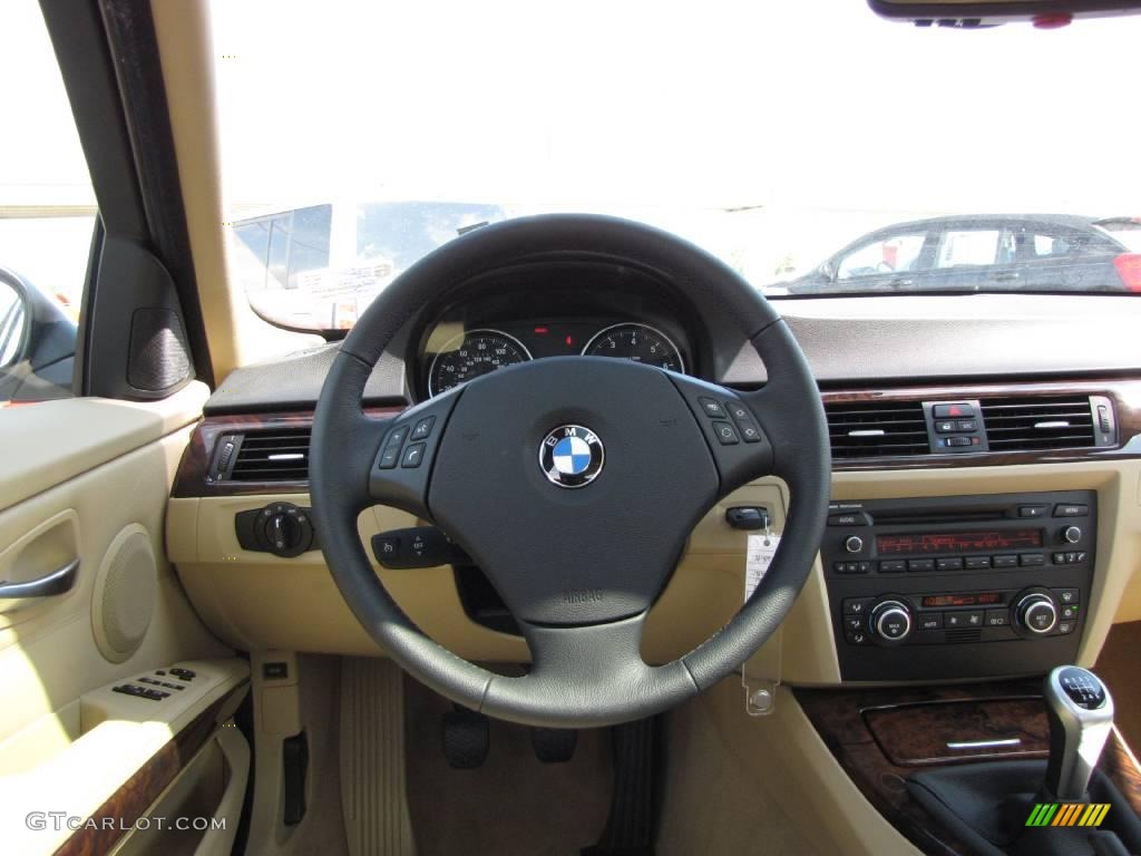 2008 3 Series 328i Sedan - Alpine White / Beige photo #27