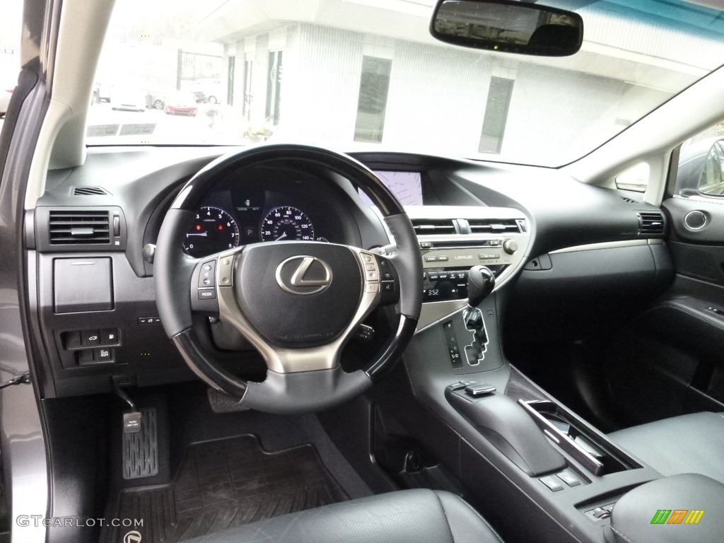 2015 RX 350 AWD - Nebula Gray Pearl / Black photo #7