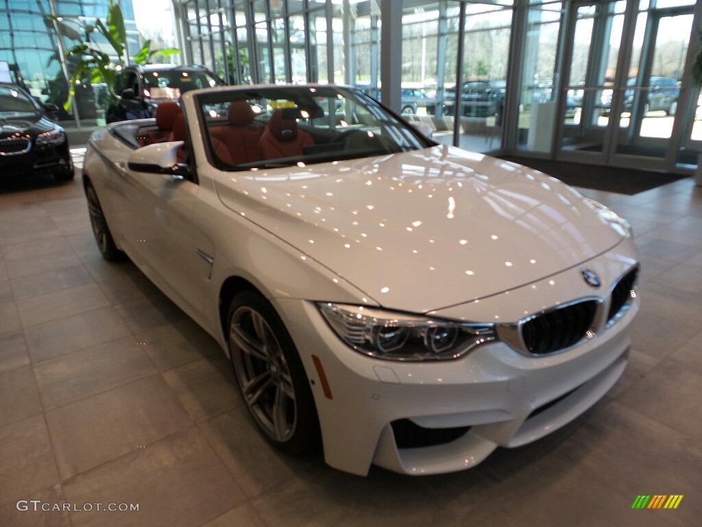 Mineral White Metallic 2016 BMW M4 Convertible Exterior Photo #111852636