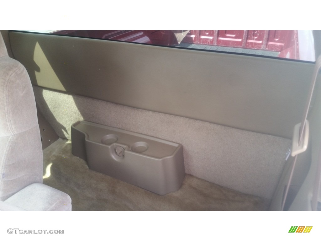 2000 S10 LS Extended Cab - Dark Cherry Red Metallic / Medium Gray photo #12