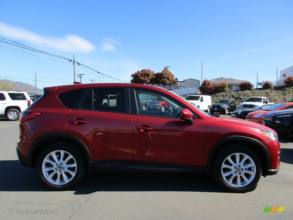 2013 CX-5 Grand Touring - Zeal Red Mica / Sand photo #8