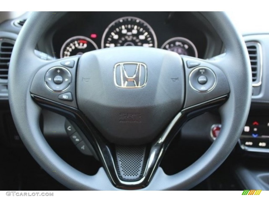 2016 Honda HR-V EX Black Steering Wheel Photo #111857243