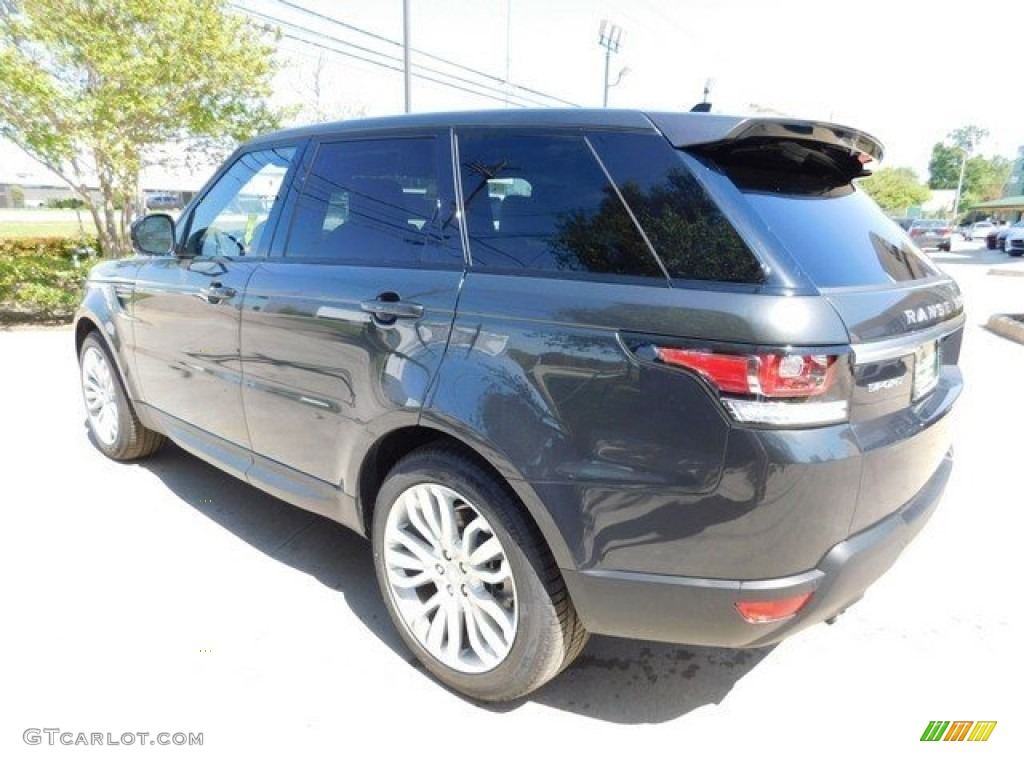 2016 Range Rover Sport SE - Carpathian Grey Metallic / Ebony/Cirrus photo #9