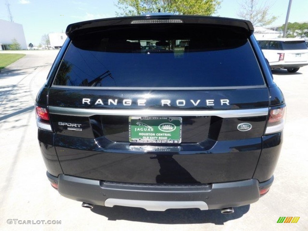 2016 Range Rover Sport HSE - Santorini Black Metallic / Ebony/Ebony photo #8
