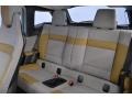 2016 BMW i3 Giga Cassia Natural Leather/Carum Spice Grey Wool Cloth Interior Rear Seat Photo