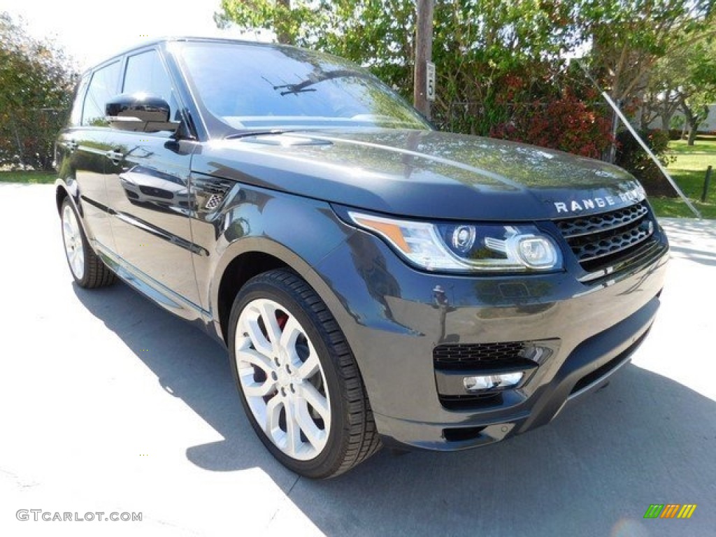 2016 Range Rover Sport Autobiography - Carpathian Grey Metallic / Ebony/Cirrus photo #2