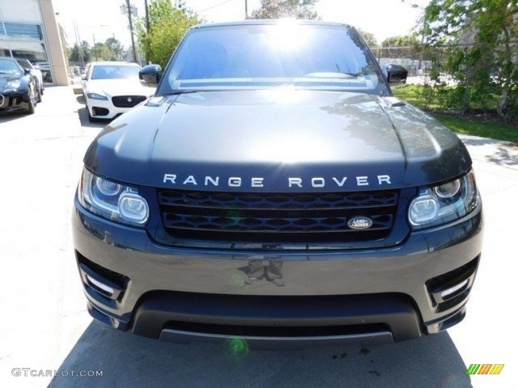 2016 Range Rover Sport Autobiography - Carpathian Grey Metallic / Ebony/Cirrus photo #12