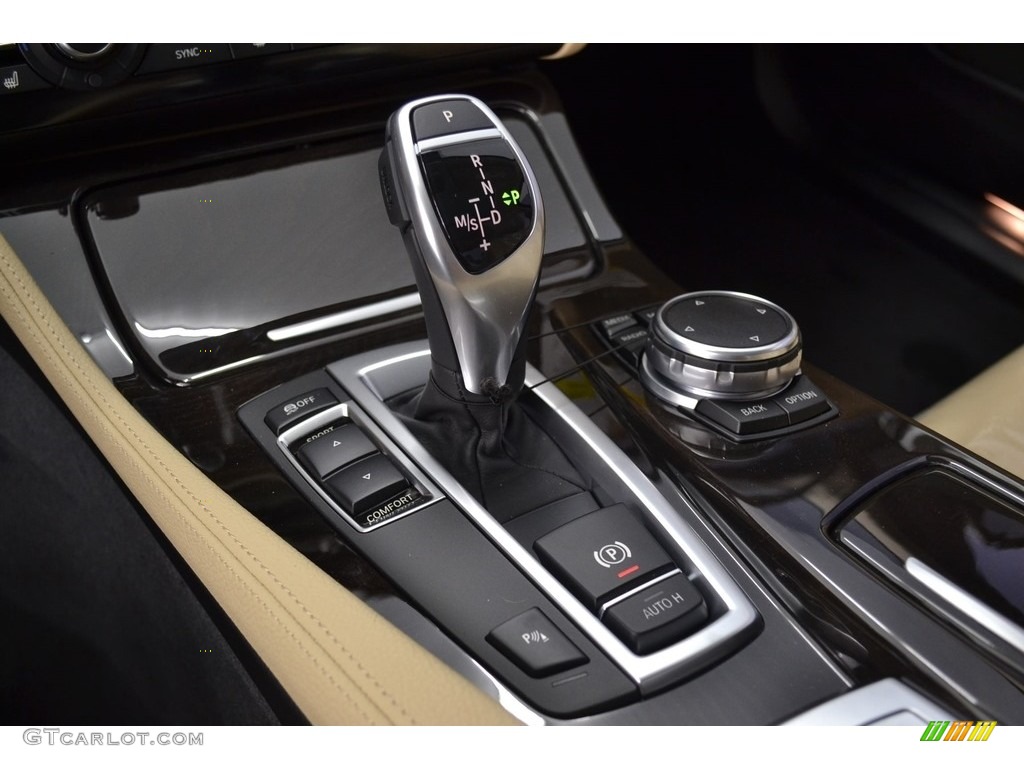2016 5 Series 528i Sedan - Jet Black / Venetian Beige/Black photo #12