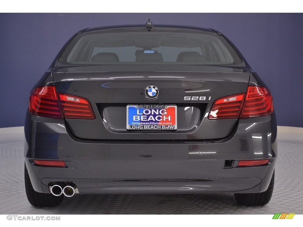 2016 5 Series 528i Sedan - Dark Graphite Metallic / Black photo #5