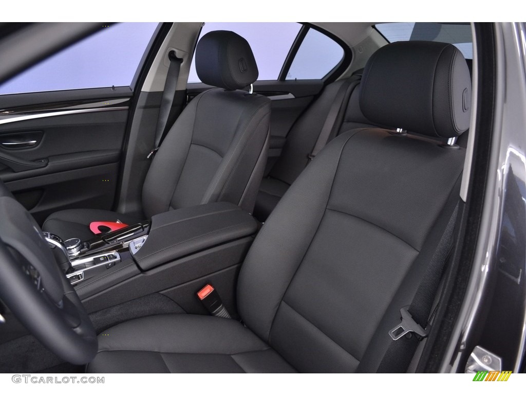 2016 5 Series 528i Sedan - Dark Graphite Metallic / Black photo #7