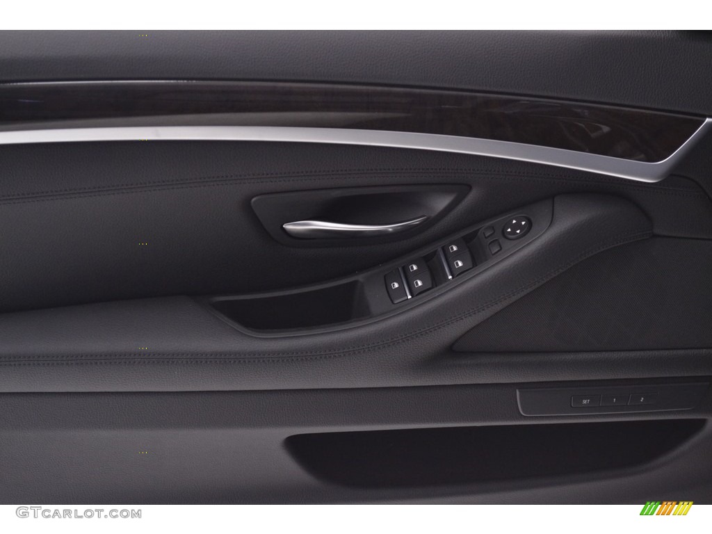 2016 5 Series 528i Sedan - Dark Graphite Metallic / Black photo #10