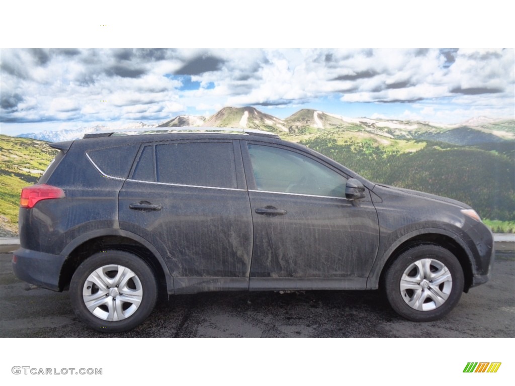 2013 RAV4 LE AWD - Black / Beige photo #1