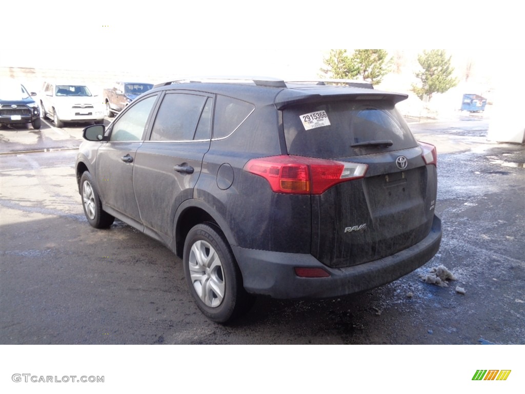 2013 RAV4 LE AWD - Black / Beige photo #6