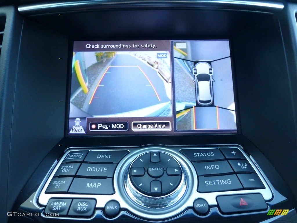 2015 QX70 AWD - Graphite Shadow / Graphite photo #7