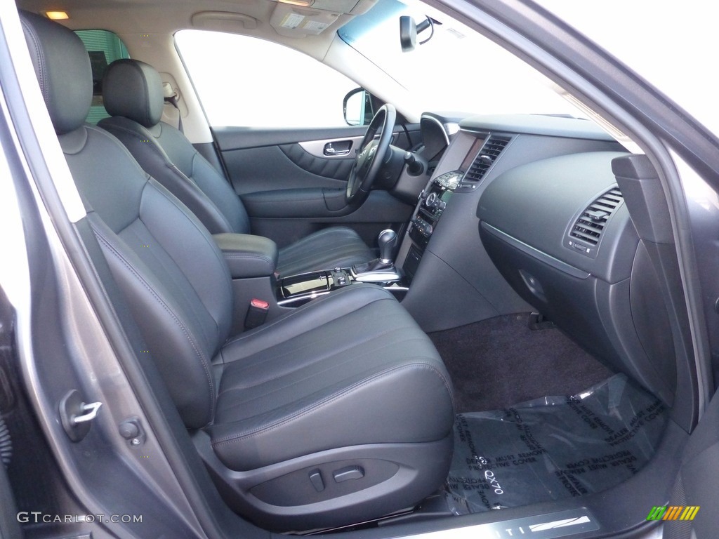 2015 QX70 AWD - Graphite Shadow / Graphite photo #9