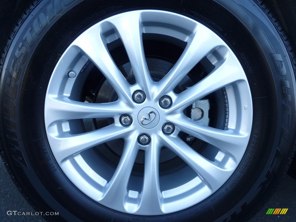 2015 QX70 AWD - Graphite Shadow / Graphite photo #17