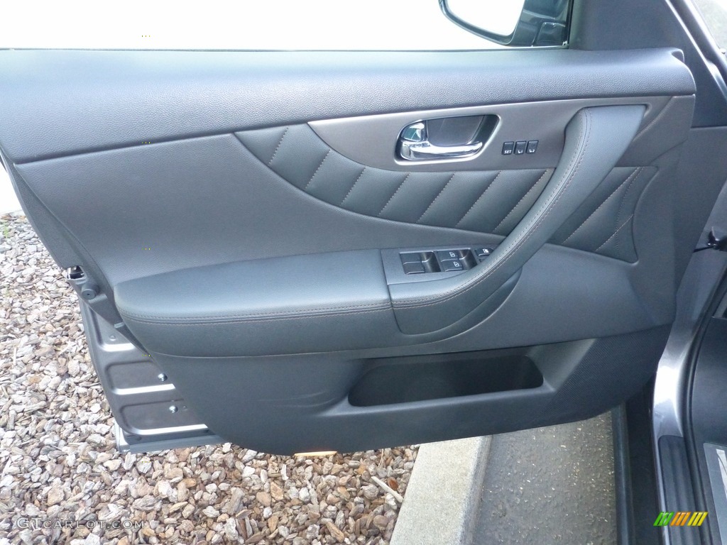2015 QX70 AWD - Graphite Shadow / Graphite photo #25