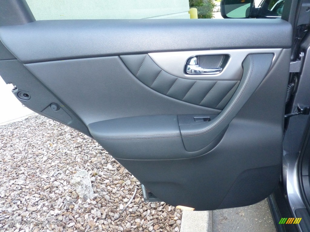 2015 QX70 AWD - Graphite Shadow / Graphite photo #26