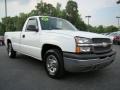 2003 Summit White Chevrolet Silverado 1500 Regular Cab  photo #2