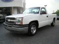 2003 Summit White Chevrolet Silverado 1500 Regular Cab  photo #7