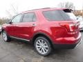 2016 Ruby Red Metallic Tri-Coat Ford Explorer Limited 4WD  photo #3