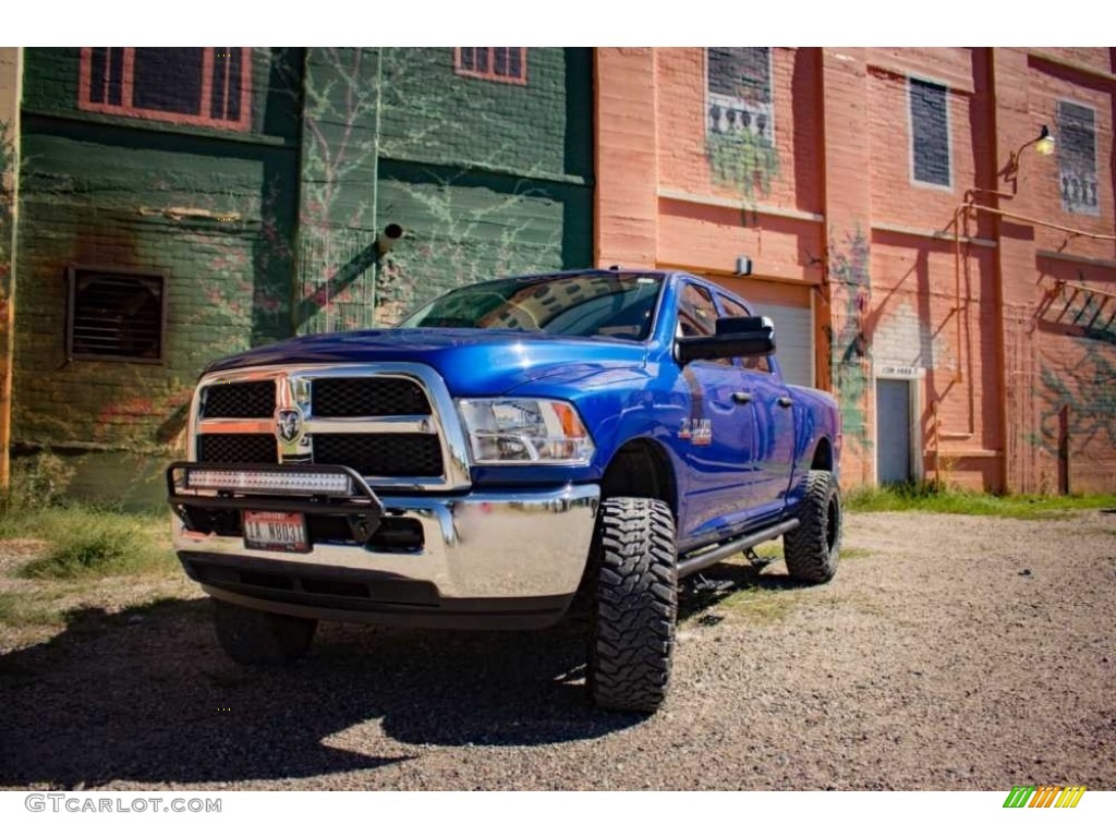 2014 2500 Tradesman Crew Cab 4x4 - Blue Streak Pearl Coat / Black/Diesel Gray photo #1