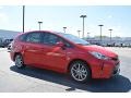 Absolutely Red - Prius v Five Photo No. 1